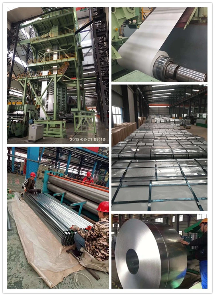 China Mill Factory Manufacture Hot Dipped Galvanized Zinc Coated Steel Coil for Building Material (Z40, Z60, Z80, Z120, Z180, Z275)